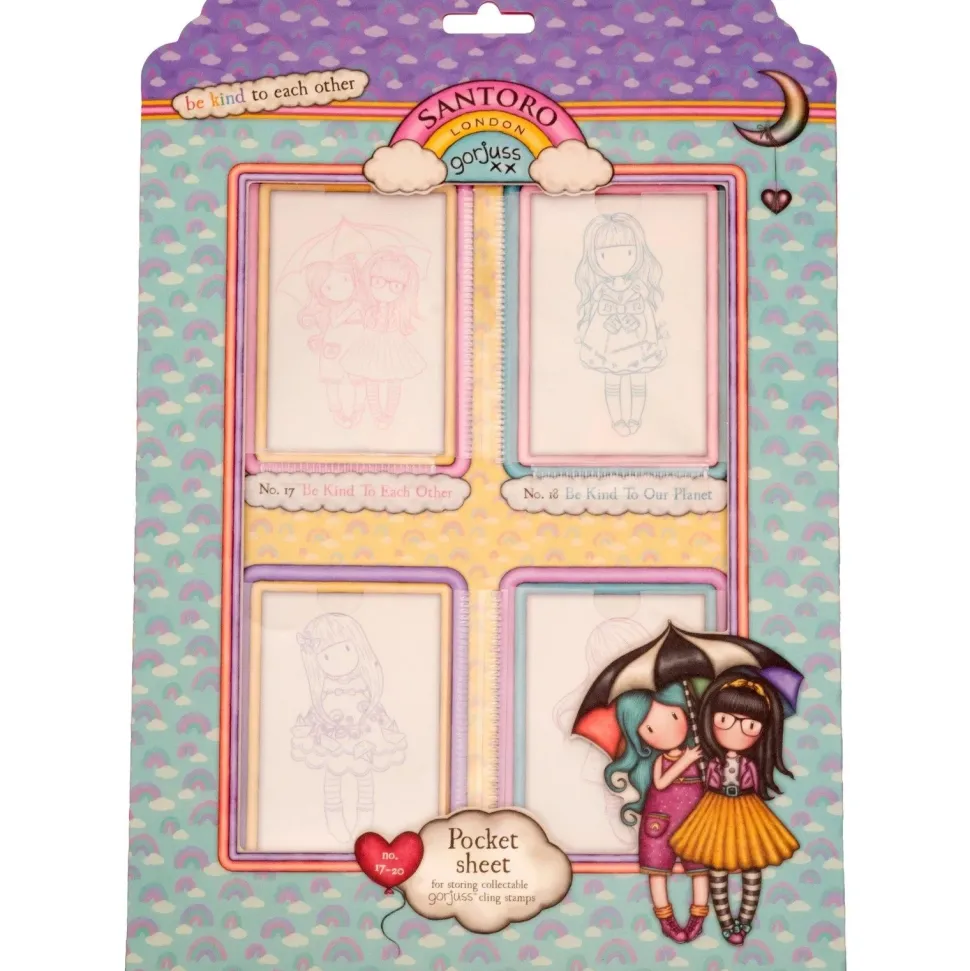 Página de álbum con bolsillos 17-20 Gorjuss