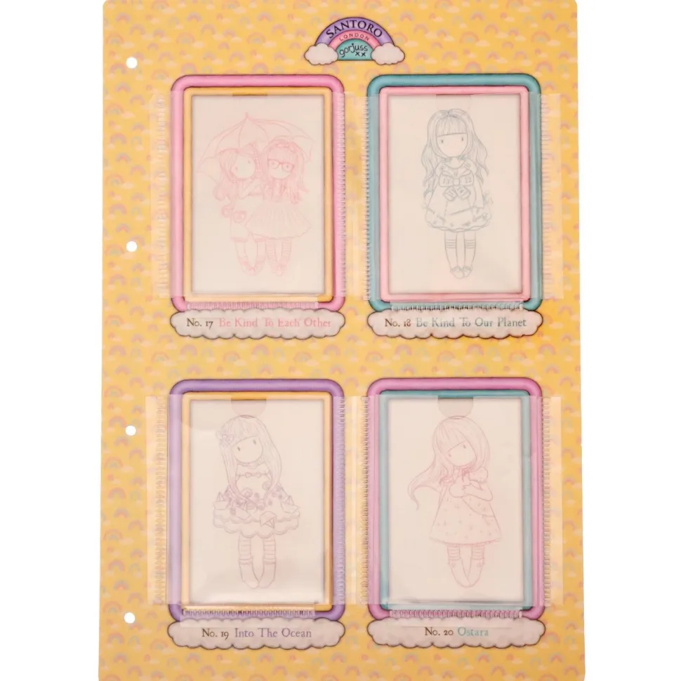 Página de álbum con bolsillos 17-20 Gorjuss