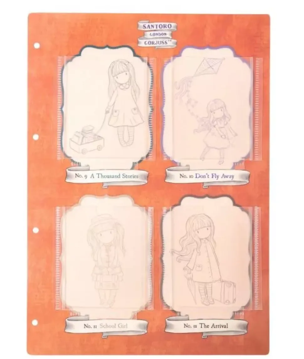 Página de álbum con bolsillos Gorjuss