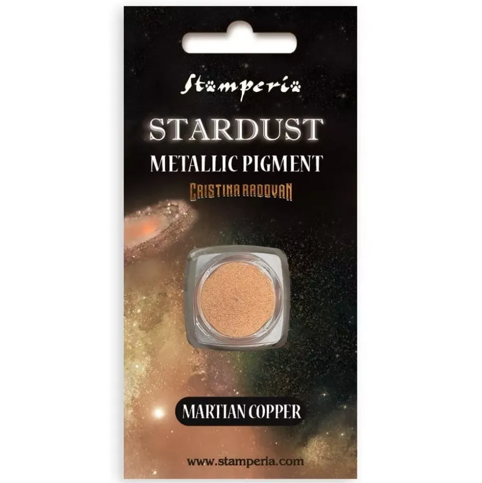 Pigmento Metálico Stardust Martian Copper Stamperia