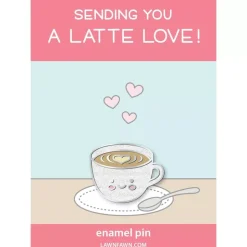 Pin A Latte Love Lawn Fawn