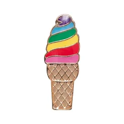Pin de Helado multicolor Rico