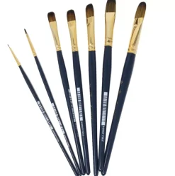 Pincel Pappel serie oro 1003 Lengua de Gato mango corto