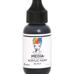 Pintura Acrílica Black Dina Wakley Media Ranger 29ml