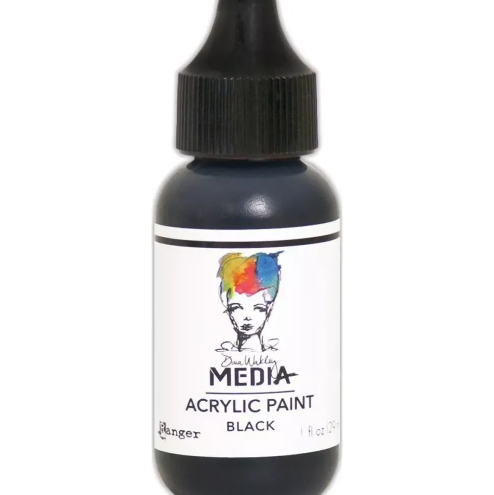 Pintura Acrílica Black Dina Wakley Media Ranger 29ml