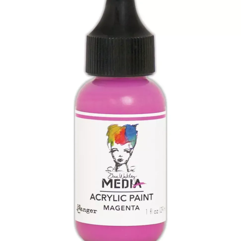 Pintura Acrílica Magenta Dina Wakley Media Ranger 29ml