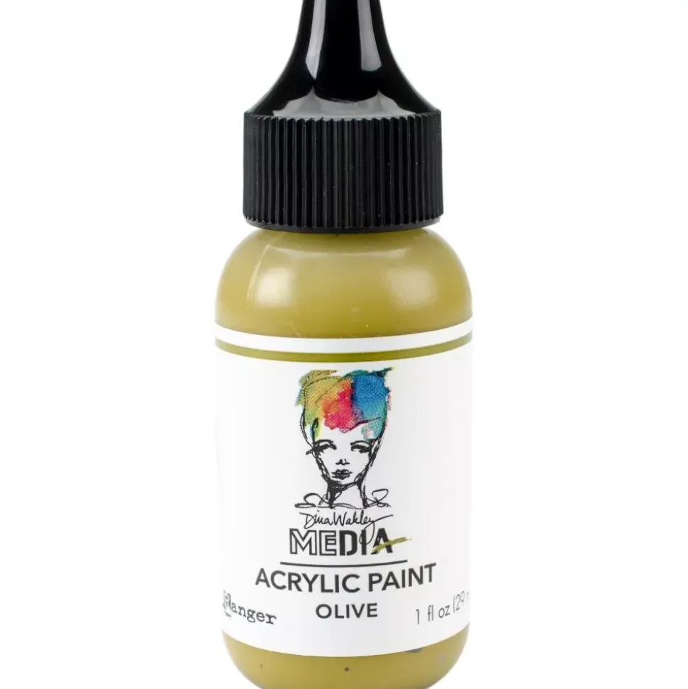 Pintura Acrílica Olive Dina Wakley Media Ranger 29ml