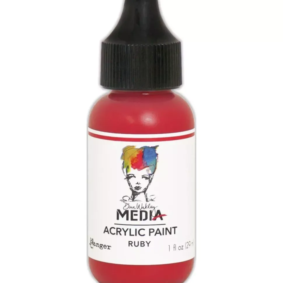 Pintura Acrílica Ruby Dina Wakley Media Ranger 29ml
