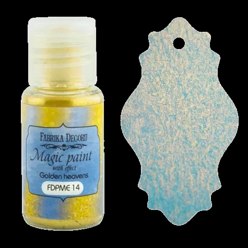 Pintura mágica seca Cielos dorados Fabrika Decoru