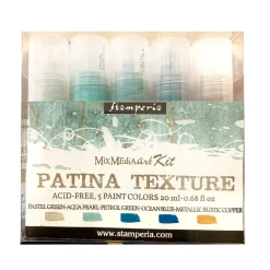 Pinturas Patina Texture Stamperia