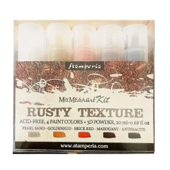 Pinturas Rusty Texture Stamperia