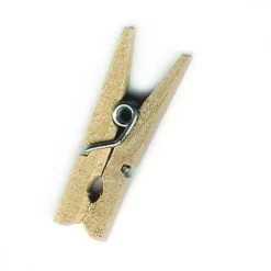 Pinzas de madera Artemio