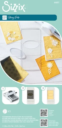 Placa de inserción Óvalo para Difusor Dimensional Sizzix