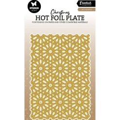 Placa Hot Foil Snow Pattern Essentials Collection Studio Light