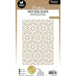 Placa Hot Foil Snow Pattern Essentials Collection Studio Light