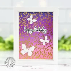 Placa Hot Foil Vine Hero Arts