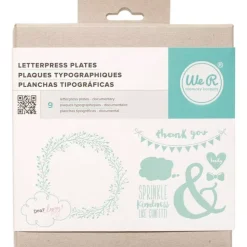 Placas de impresión Documentary Dear Lizzy Letterpress