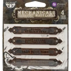 Placas metálicas vintage Finnabair