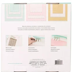 Planner Punch Board We R Memory Keepers + 3 insertos nuevos
