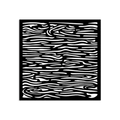 Plantilla de stencil Efecto Madera Silent Sea Stamperia 12x12cm