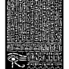 Plantilla de Stencil Egipto Fortune Stamperia 20x25cm