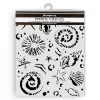 Plantilla de stencil Estrellas de Mar Silent Sea Stamperia 20x25cm