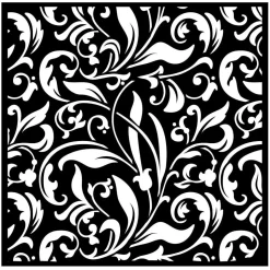 Plantilla de stencil Rose Parfum Texture Rose Parfum Stamperia 18x18cm