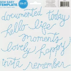 Plantilla Sew Easy Script