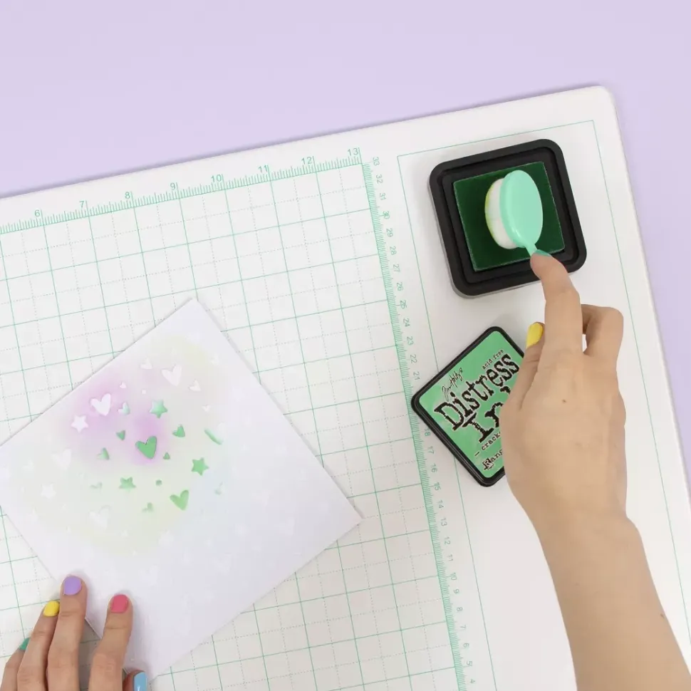 Plataforma acrílica para tintas Craftelier 7x7cm