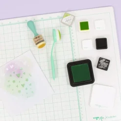 Plataforma acrílica para tintas Craftelier 7x7cm