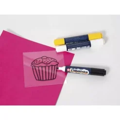 Plástico mágico rojo