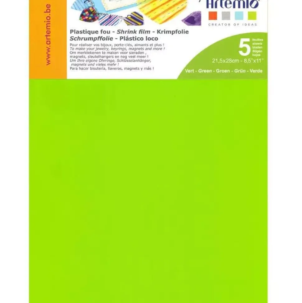 Plástico mágico verde