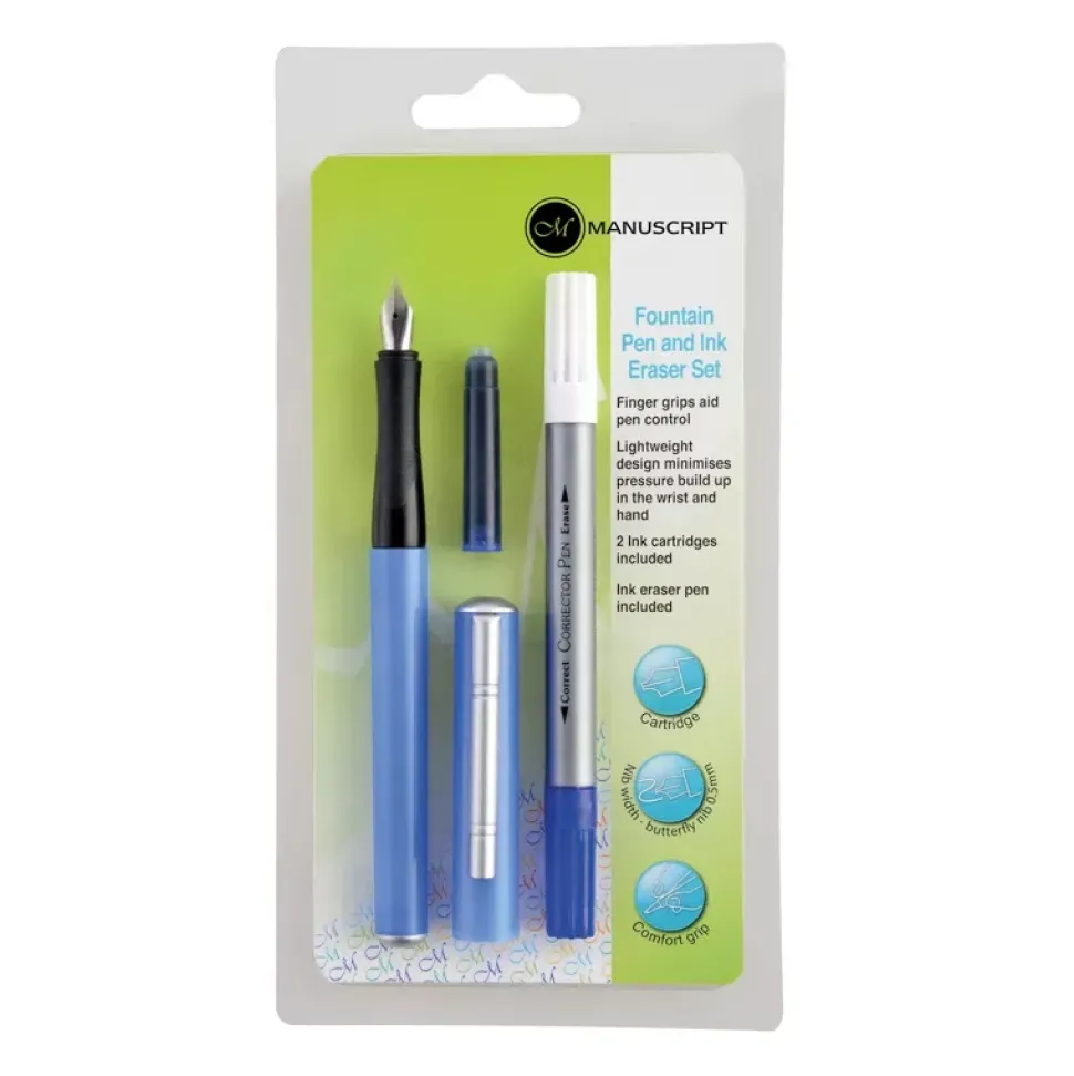 Pluma estilográfica Fountain con borrador