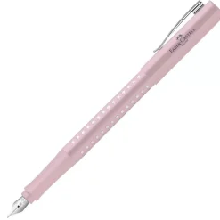 Pluma estilográfica Mediana Rosa Sparkle Faber-Castell