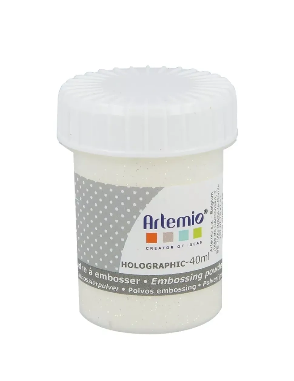 Polvos de embossing Holographic Artemio