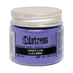 Polvos Embossing Distress Glaze Shaded Lilac Tim Holtz Ranger