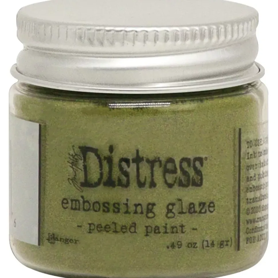 Polvos Embossing Distress Glaze Peeled Paint Tim Holtz Ranger