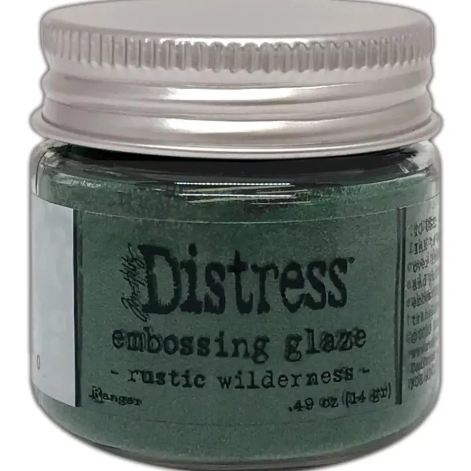Polvos Embossing Distress Glaze Rustic Wilderness Tim Holtz Ranger