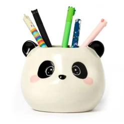 Portalápices de cerámica Desk Friends Panda Legami