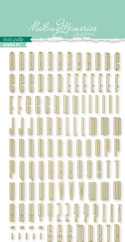 Puffy Stickers Abecedario Magical Alberto Juárez