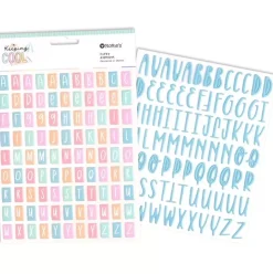 Puffy stickers Alfabetos Keeping Cool Rosie's Studio