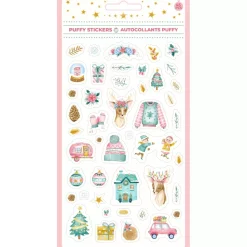 Puffy Stickers All You Need Is Christmas Craftelier