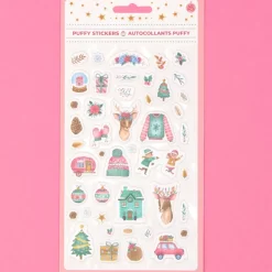 Puffy Stickers All You Need Is Christmas Craftelier