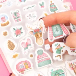 Puffy Stickers All You Need Is Christmas Craftelier