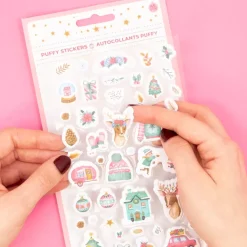 Puffy Stickers All You Need Is Christmas Craftelier