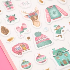 Puffy Stickers All You Need Is Christmas Craftelier
