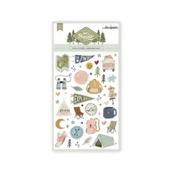 Puffy Stickers ilustraciones Perseidas Lora Bailora