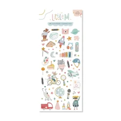 Puffy stickers ilustraciones Little M Lora Bailora