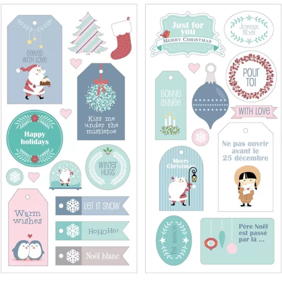 Puffy Stickers My little Christmas