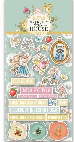 Puffy stickers My Pretty Little House Alberto Juarez